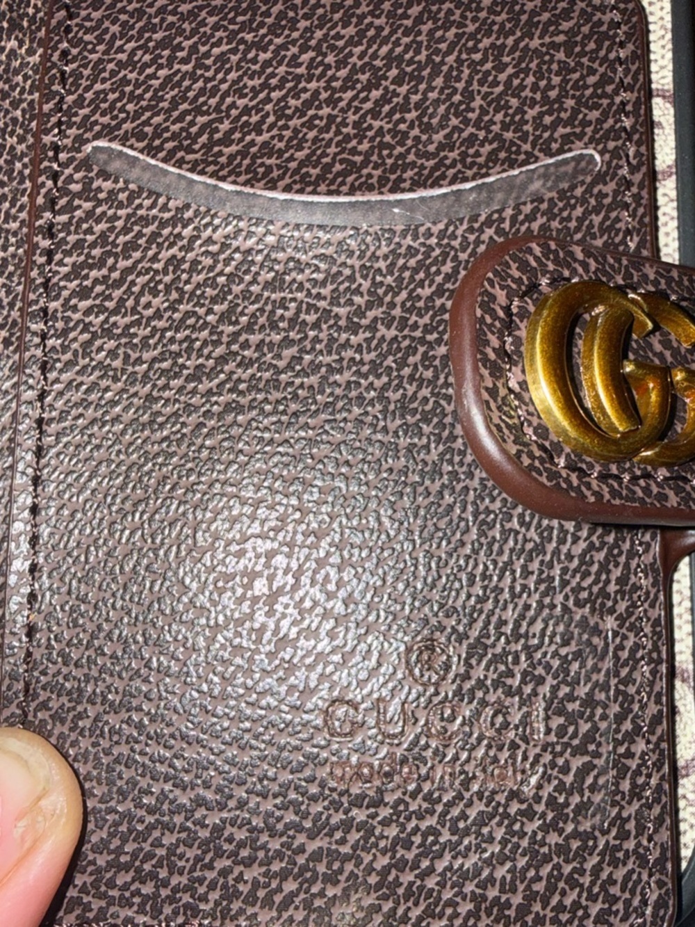 Monogram Wallet Phone Case Crossbody Strap Card Holder iPhone Case - Picture 7 of 7